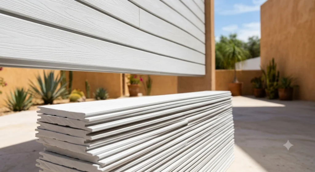 Madera de PVC para exteriores vs PEAD reciclado Plastimadera®